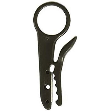 Decapador Econômico Ringer Shielded Cabos UTP/STP/Coax 45-167 (Preto) - Ideal Industries