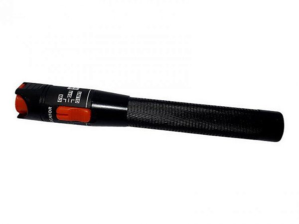 Caneta Geradora de Luz Para Teste VFL Em Fibra Óptica 2,50mm SC, FC, E2000 e ST de 10 MW De 8 à 12 km APTC-MVFL-H10 Lara