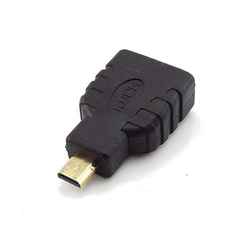 Adaptador HDMI Femea - Micro HDMI Macho para Raspberry Pi 4