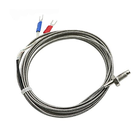Sensor Temperatura Termopar Tipo K 1m Rosca M6 Forno Estufa