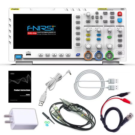 Osciloscópio Digital 100mhz Gerador De Sinais Fnirsi 1014d