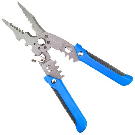 Alicate Universal Multifuncional Eletricista 8 polegadas Safiratec AEM801