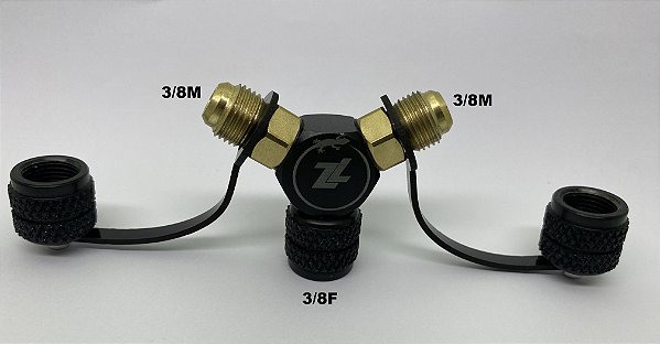 Y ZL 2X 3/8M * 3/8F