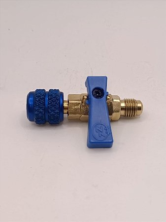 Registro Bola 1/4 Refrigeração Manifold Vacuometro