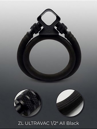 MANGUEIRA ZLULTRAVAC all black 1/2 1,0M 3/8F X 3/8F