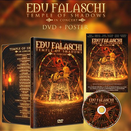 DVD - Edu Falaschi - Temple Of Shadows In Concert