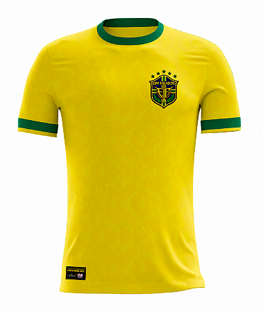 Camiseta Futebol - Edu Falaschi - Brasil Copa 2026