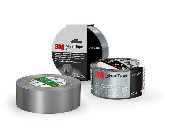 Fita Silver Tape 3M™ Tartan®  DT8