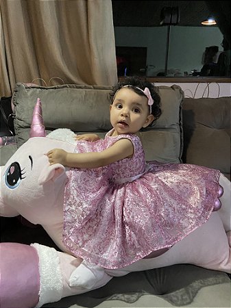 Molde Vestido Festa 1 Ano