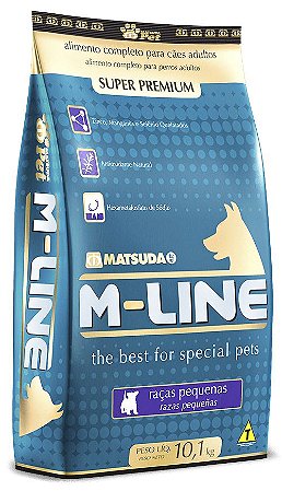 Ração Super Premium M-Line para Cães Adultos de Raças Pequenas 10,1Kg