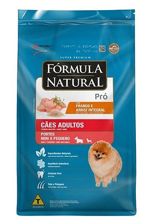 Ração Fórmula Natural Super Premium Pró Cães Adultos Portes Mini e Pequeno 15Kg