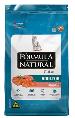 Ração Fórmula Natural Super Premium Gatos Adultos Salmão 7Kg