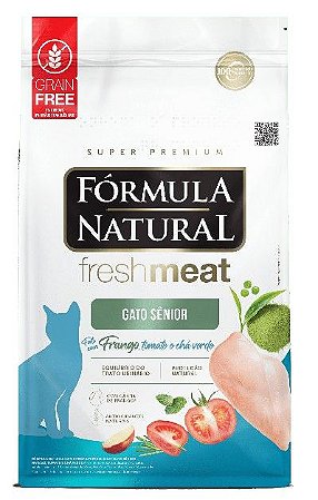 Ração Fórmula Natural Fresh Meat Gatos Sênior 7Kg