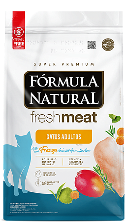 Ração Fórmula Natural Fresh Meat Gatos Adultos Frango 10,1Kg