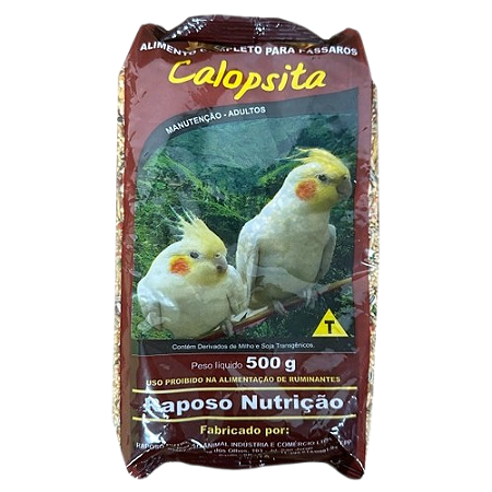Ração Calopsita Linha Nobre Almeida 500g