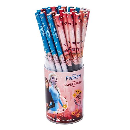 Lápis Preto HB Frozen 36 und - Tris