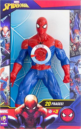 Homem Aranha com 20 Frases - Mimo Toys
