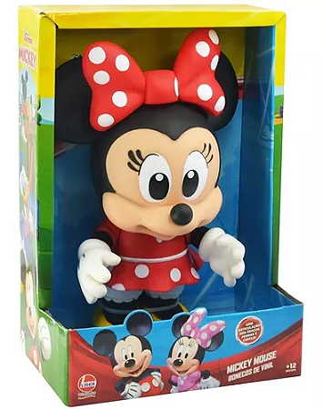 Boneco Vinil Minnie Baby  - Lider Brinquedos