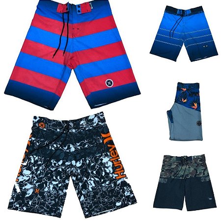 Kit C/05 Bermudas ELASTANO Revenda e Atacado Oferta