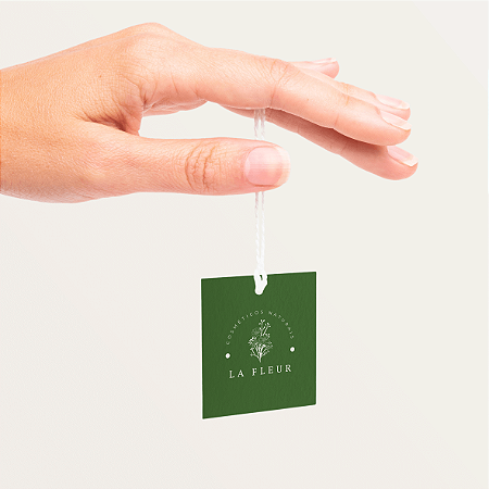 Tag Quadrada Personalizada