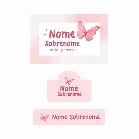 6. Borboleta - kit escolar