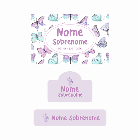 10. Borboleta 2 - kit escolar