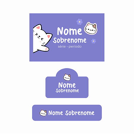 11. Gato - kit escolar