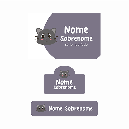 17- Gato 2 - kit escolar