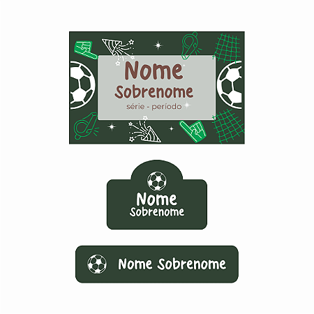 18- Futebol - kit escolar