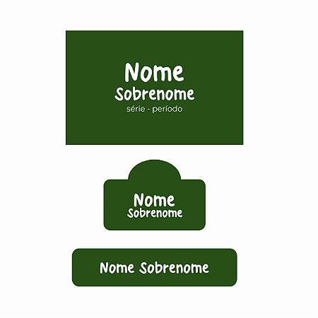 40 - Verde - kit escolar