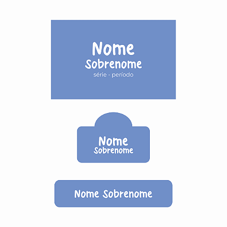 43 - Azul - kit escolar