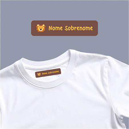 Etiqueta para Roupas - Animais