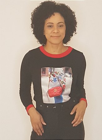 Tshirt de luxo com manga longa