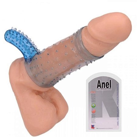 Anel Estimulation e Meia Capa Peniana K Import