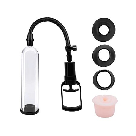 Bomba Peniana Manual com Base de Vagina