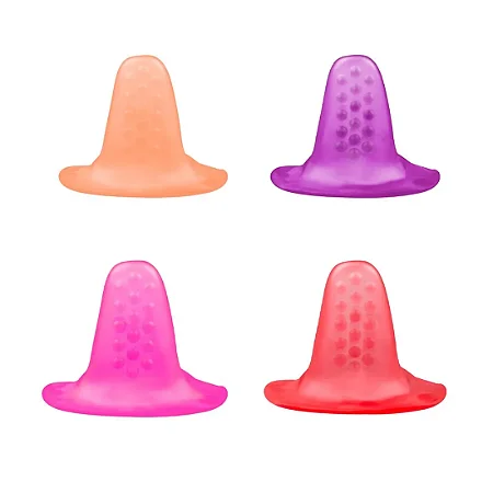 Capa de Língua em Silicone com Saliências Massageadoras Pau Brasil