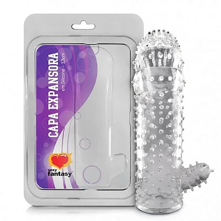 Capa Expansora com Estimulador 13 cm Sexy Fantasy