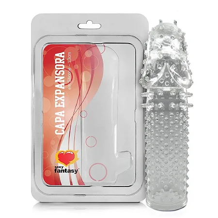 Capa Expansora Incolor 13 cm Sexy Fantasy