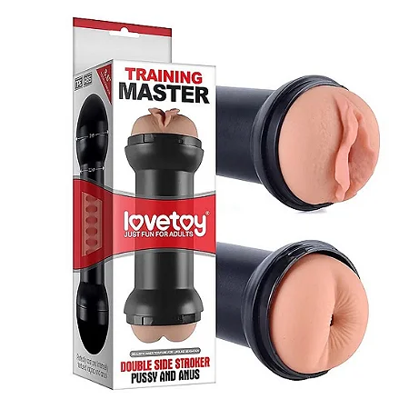 Masturbador Masculino Lovetoy Training Master Lanterna com Formato de Vagina e Anus Sexy Import