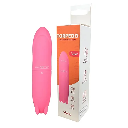 Vibrador Ponto G em Formato de Torpedo