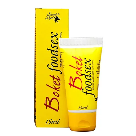 Boket Foodsex Gel Beijável 15 ml Secret Love