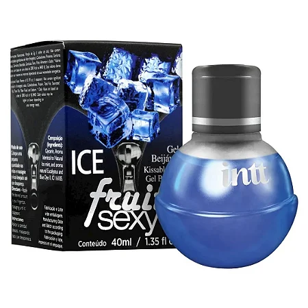 Fruit Sexy Gel Beijável Sabor Ice Extra Forte 40ml Intt
