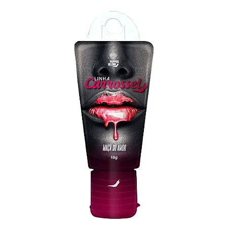 Carrossel Gel Lubrificante Comestível com Efeito Glitter 18g Pepper Blend