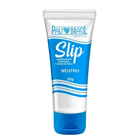 Slip Lubrificante Corporal a Base d’água Neutro 20g Pau Brasil