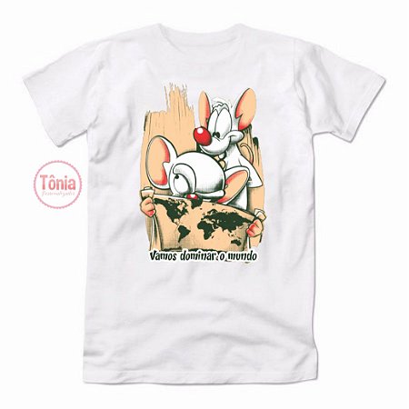blusa pink e cerebro