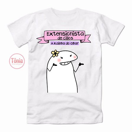 Camisa Camiseta Florks Meme Profissional De Ti Rosa