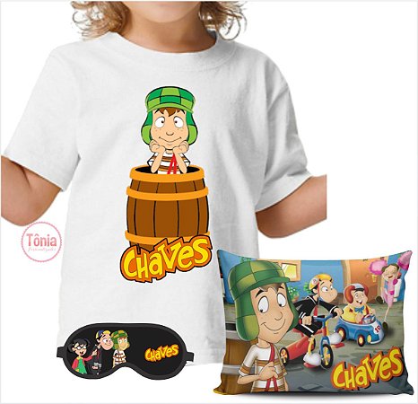 camiseta personalizada chaves