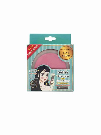 Ring Light Selfie Celular 3 Intensidades Led Anel De Luz