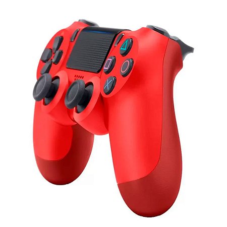 Controle Dualshock 4 PS4 Vermelho Sony Seminovo XonGeek O Melhor em Games e Tecnologia voce encontra aqui