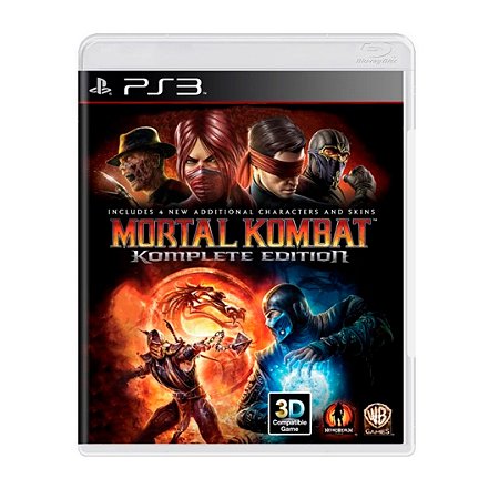 Jogo Mortal Kombat Komplete Edition (Seminovo) - PS3